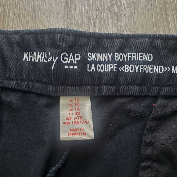 Gap Skinny Boyfriend Black Size 10 Women's Shorts. - Picture 6 of 7